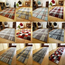 Modern Rugs Tartan Design