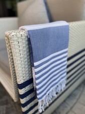 Blue Turkish Beach Bath