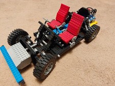 Lego 8860 vintage technic car chassis, used & complete, with instructions