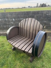 Barrel Seat - Whisky & Wine Barrels - Garden Furniture