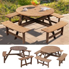 Seater wooden pub - wooden,