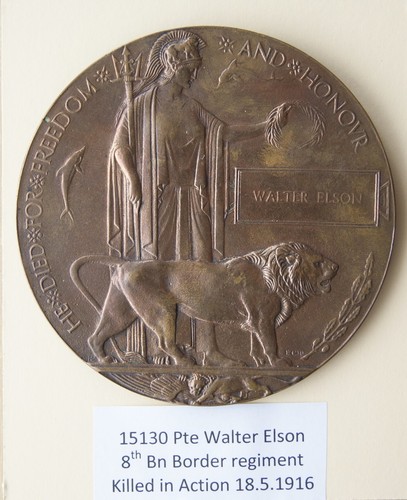 Ww1 memorial plaque walter - memorial,