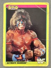 WWF Wrestling Gold Series Trading Card Merlin 1992 No 94 Ultimate Warrior