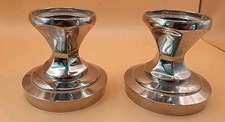 Pair Waterford Crystal Silver