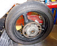 Honda cbr600 rear wheel - cbr600, with