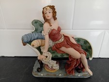 Vintage Elegant Lady Figurine