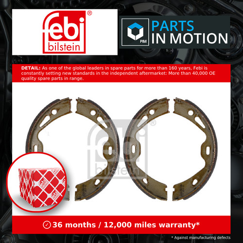 Handbrake shoes set fits - shoes,