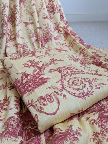 John wilman toile curtains - john,