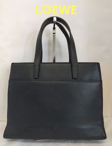 Loewe anagram black tote - loewe,