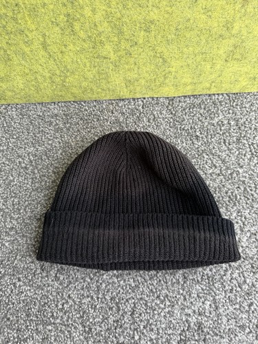Black short beanie - h&m, hat