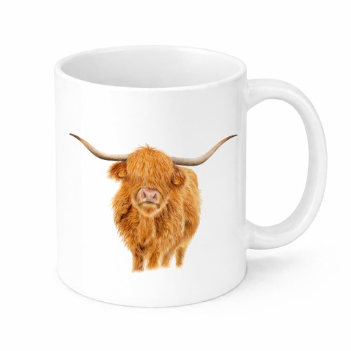 Highland cow mug brew crew - highland,