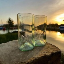 Bacardi Rum Glass - Upcycled