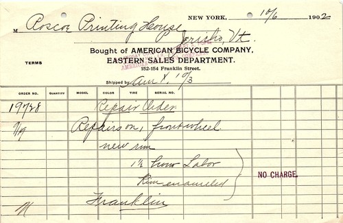 1902 american bicycle - american, co