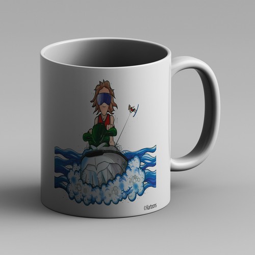 Kartoons koolart mug - kartoons,