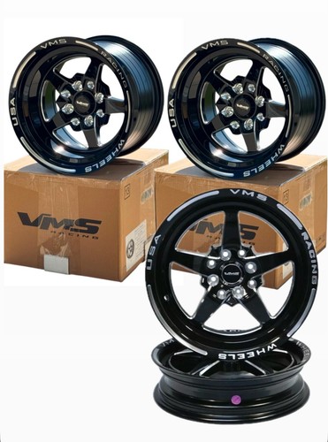 Vms racing black - black, star