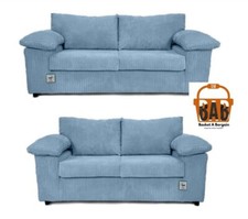 Amalfi Sky Blue Jumbo Cord