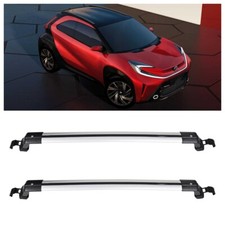 For Toyota Aygo B1 2005-2014 Roof Rack Cross Bar Aluminum Cargo Luggage Carrier
