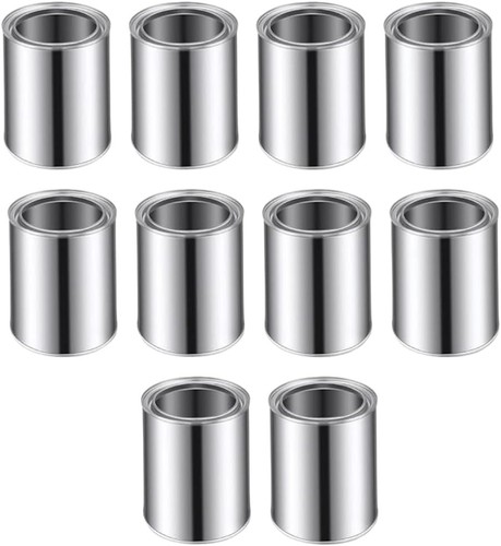Empty paint cans 16oz 1 - paint, 16oz,
