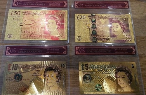 Gold notes 10 - gold,