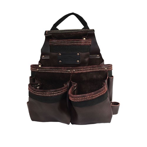 Leather tool pouch pocket - leather,