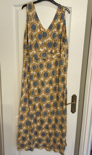 Seasalt polmanter dress yellow - seasalt,