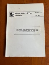 Jaguar services 2 E Type Parts