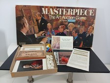 MASTERPIECE : Art Auction Game - Rare 1970 Vintage Parker Edition 100% Complete