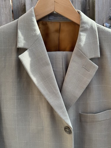 Men ragazzi wool - wool, suit