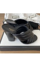 GUCCI Black Nappa Leather
