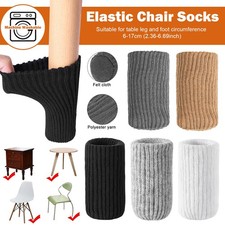 Chair Leg Socks with Felt Pads