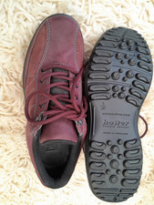Hotter  Shoes Marroon Suede