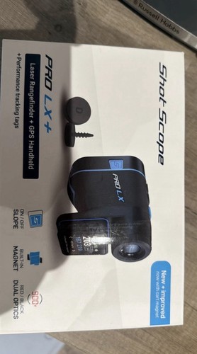 Shot scope pro golf laser - pro, lx+