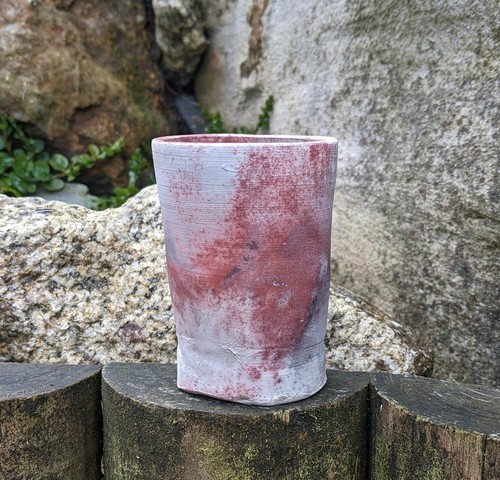 Mystery studio pottery yunomi - pottery,