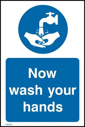 Now wash your hands - your,