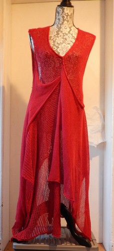 Zuza beard linen knit dress