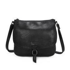 Ladies Leather Detail Satchel