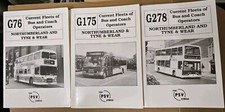 PSV CIRCLE PUBLICATIONS G76/G175/G278, NORTHUMBERLAND AND TYNE & WEAR