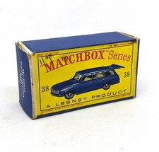 Matchbox Lesney No. 38b Vauxhall Victor Estate Car D Type ORIGINAL EMPTY BOX 