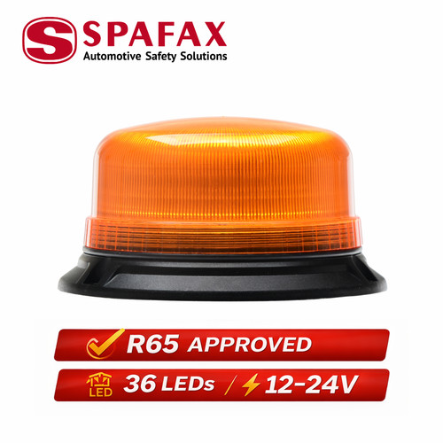 Led amber flashing beacon - amber, 3