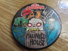Alton Towers Haunted House Pin Badge Rare Vintage 90s 1990s Duel Curse Ride