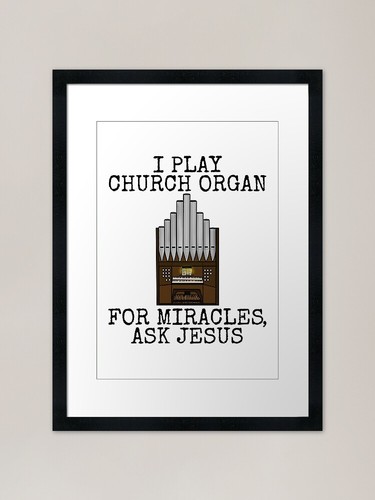 Play church organ for - church,