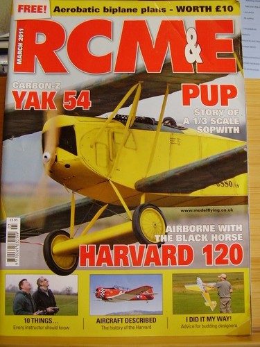 Rcm model aircraft - rcm&e, march