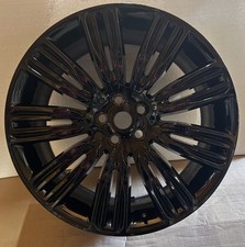 GENUINE OEM 22" RANGE ROVER 9012 ALLOY WHEEL BLACK SPARE RANGE ROVER / SPORT 