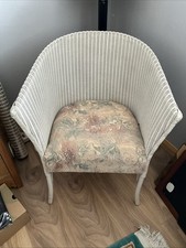 Lloyd Loom Lusty White Chair