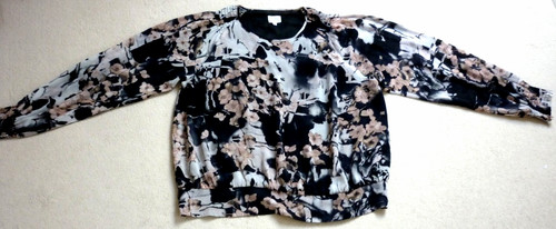 Kaliko chiffon top black - chiffon,