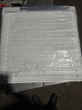 Flomasta White Type 22 Double Panel Radiator, (W)600mm x (H)600mm