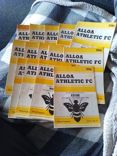 Alloa athletic home - 14,