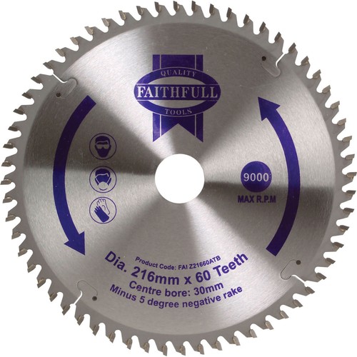 Faithfull tct cross cut - tct,