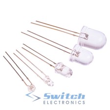 Ultra Bright 1.8mm 3mm 5mm 8mm 10mm LED Diodes Clear Lens Constant Flashing