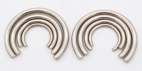 Clock mainspring clamps 2 - c,